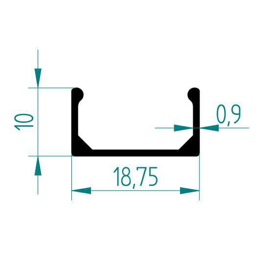 123 01 M2 18 MM EŞİKSİZ PROFİLİ