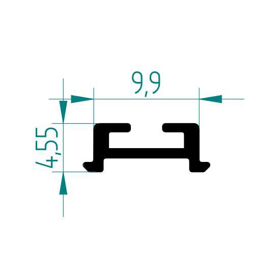 1256 M2 18 MM PLİSE MIKNATIS KANALI