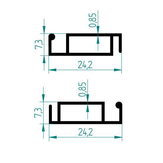 7 X 24 SİNEKLİK PROFİLİ