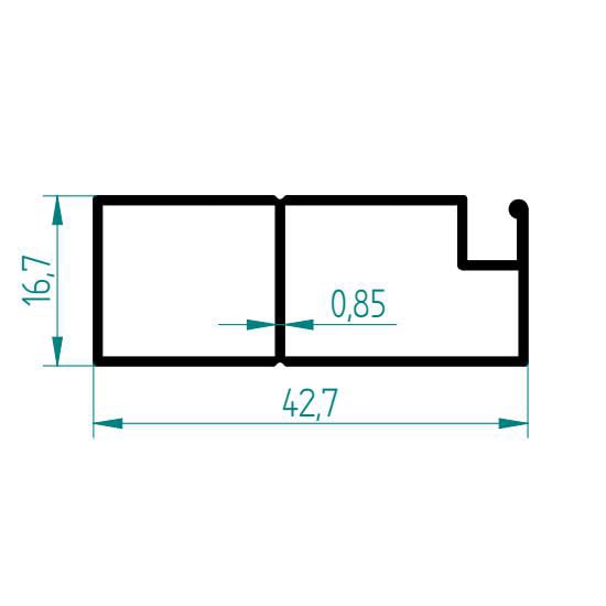 142 17X42 SİNEKLİK PROFİLİ